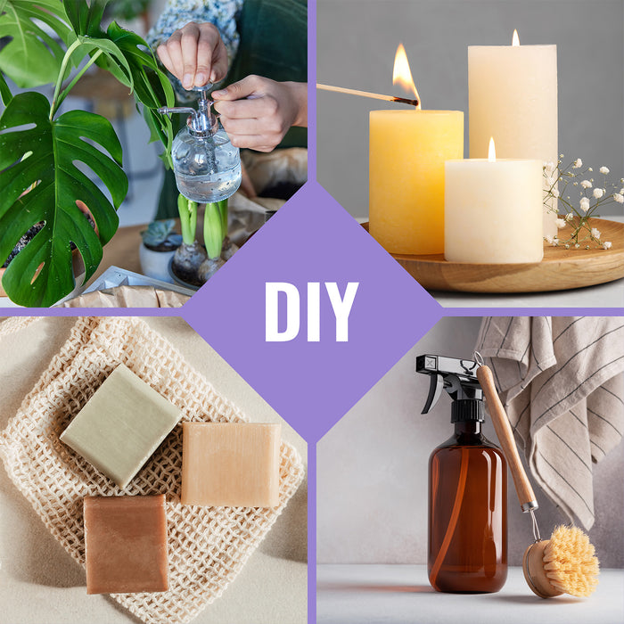 Lab Bulks Lavender Essential Oil 16 oz Bottle for Diffusers, Home Care, Candles, Aromatherapy, Lavender Oil Spray – 1 Pack