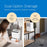 hOmeLabs 1,000 Sq. Ft Portable Wi-Fi Dehumidifier – 8 Pint, Ultra Quiet & Compact for Home, Bedroom, Bathroom & Office