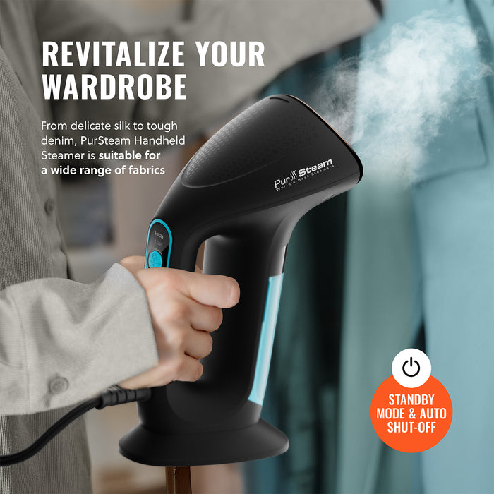 PurSteam SteamPulse Pro Handheld Steamer for Clothes